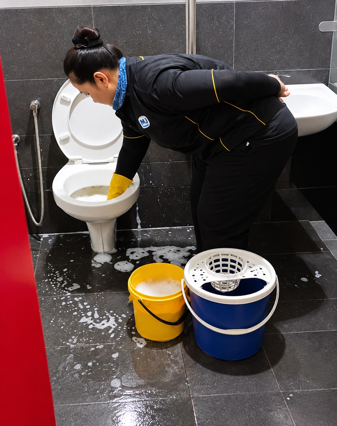 Toilet & Washroom Cleaning