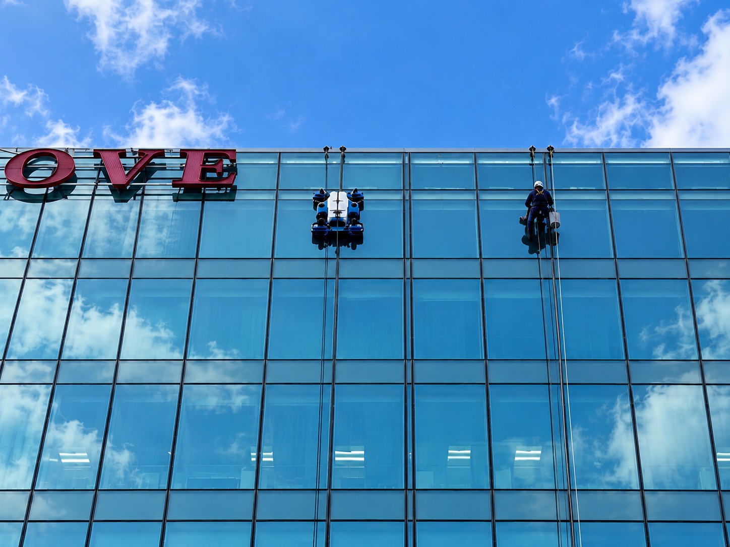 High Level Glass Cleaning